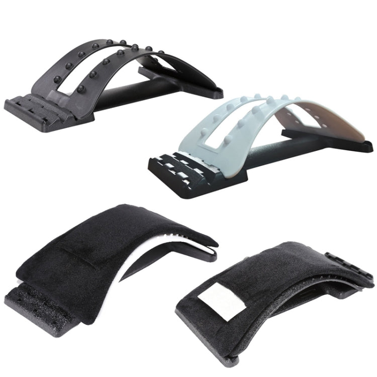 Electric Heating Belt Waist Lumbar Spine Massager Waist Four Seasons Heating Spine Correction Backrest Ordinary Model (Black)