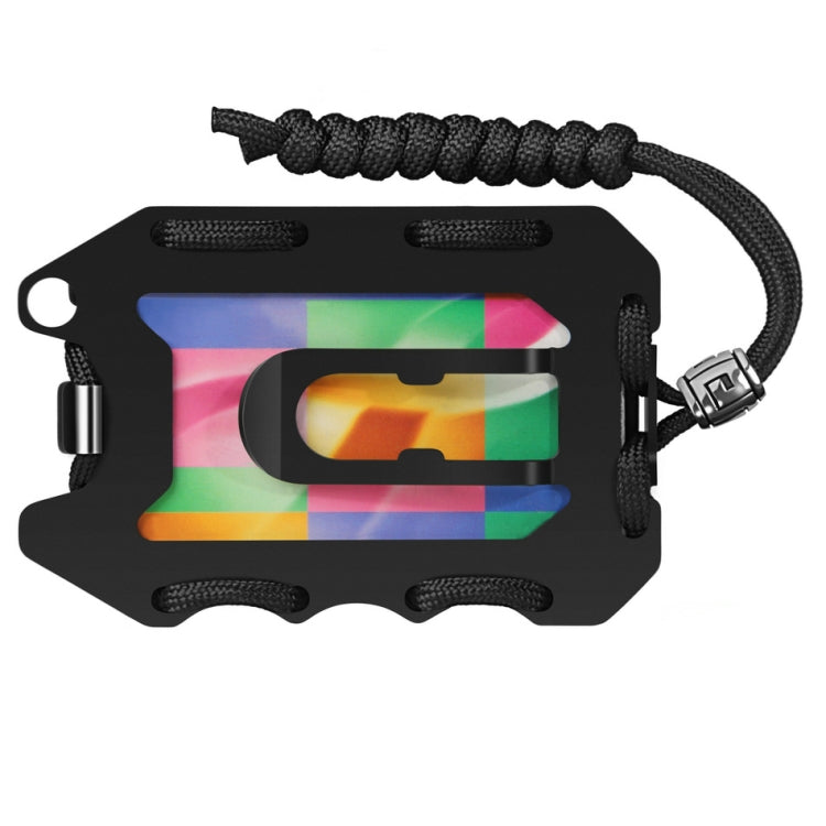 ZEEKER Metal Card Holder RFID Multifunctional EDC Wallet Large Capacity Minimalist Card Holder With Bottle Opener Function, Colour: Black - Card & Passport Bags by PMC TechLife | Online Shopping South Africa | PMC TechLife