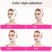 V Face Sleep Bandage Facial Firming Lifting Mask(072 Pink)