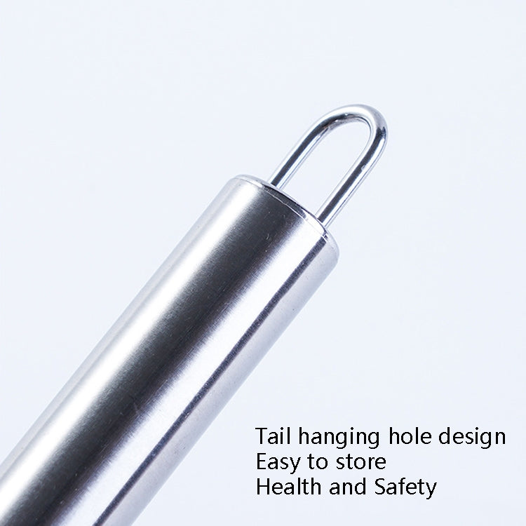 Silicone Egg Beater Home Egg Mixer Kitchen Gadgets Cream Baking Tools, Colour: 10 inch Blue - Stirrer & Squeezer by PMC TechLife | Online Shopping South Africa | PMC TechLife