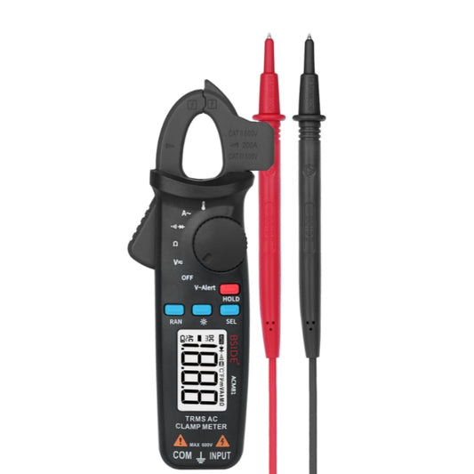 BSIDE ACM81 Digital Clamp Meter Auto-Rang 1mA Accuracy 200A Current DC AC Multimeter(Black) - Digital Multimeter by BSIDE | Online Shopping South Africa | PMC Jewellery | Buy Now Pay Later Mobicred