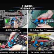 BSIDE ACM91 Digital Clamp Meter AC/DC Current 1mA True RMS Auto Range  Capacitor Tester Multimeter(Black)