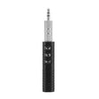 H-139 3.5mm Lavalier Bluetooth Audio Receiver with Metal Adapter(Black) - Audio Receiver Transmitter by PMC TechLife | Online Shopping South Africa | PMC TechLife