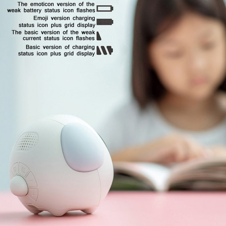 Cartoon Smart Alarm Clock For Children Bedroom Bedside LED Lamp Charging Electronic Digital Clock, Colour: Pink (Expression Version) - free shipping - PMC TechLife - Order now!