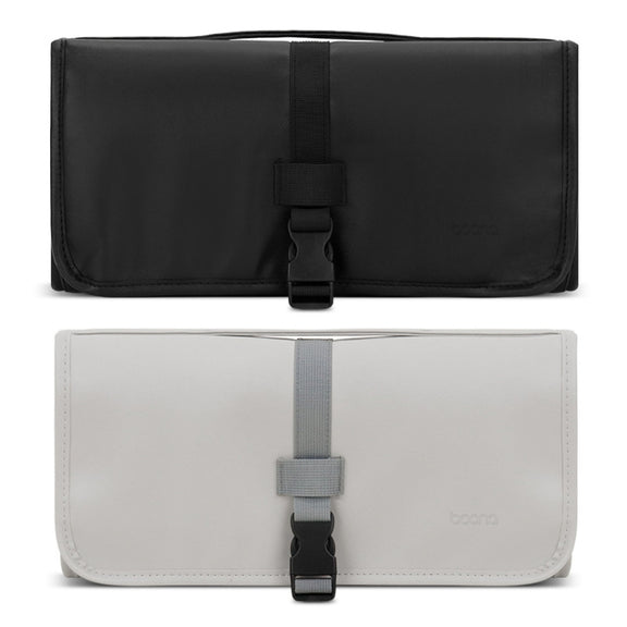 Baona BN-DS004 PU Leather Portable Storage Bag For Dyson Hair Curler(Black)