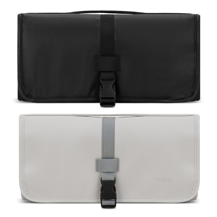 Baona BN-DS004 PU Leather Portable Storage Bag For Dyson Hair Curler(Black)