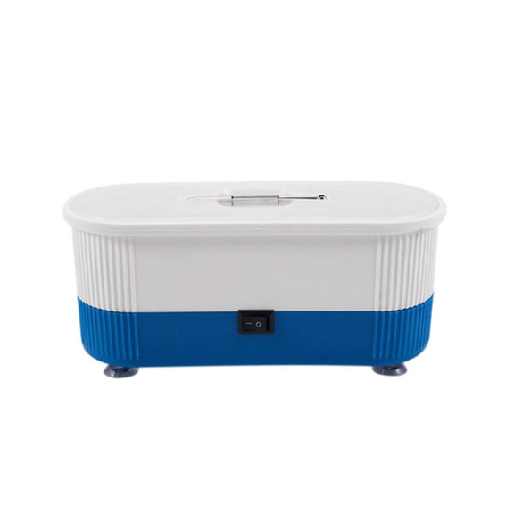 3 in 1 Glasses Cleaning Machine Small Contact Lens Glasses Jewelry Watch Cleaner(Blue)