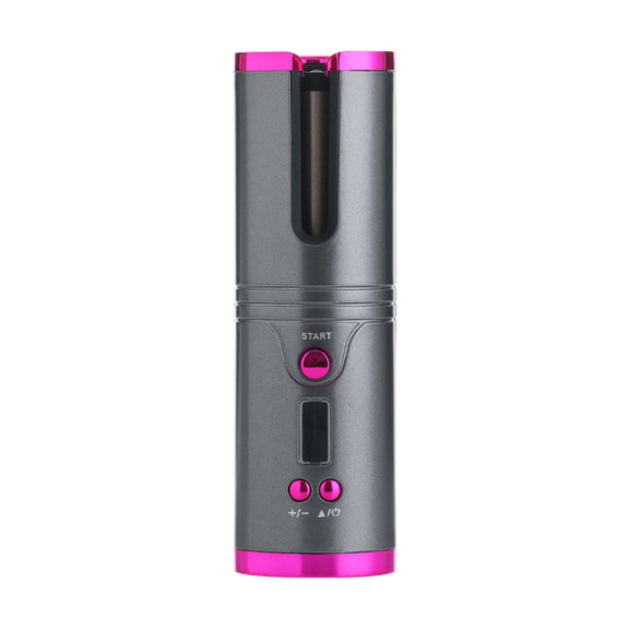 Portable USB Charging Wireless Curler Lazy Automatic Curling Rod(Patented Gray)