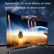 HW-4K104D 1 to 4 4K X 2K Video High-Definition On-Screen HDMI Splitter(EU Plug)