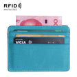 KT1002 RFID Function Lizard Pattern Bank Card Holder PU Business Card Case(Sky Blue) - Antimagnetic RFID Package by PMC TechLife | Online Shopping South Africa | PMC TechLife | Buy Now Pay Later Mobicred