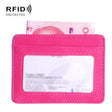 KT1002 RFID Function Lizard Pattern Bank Card Holder PU Business Card Case(Red) - Antimagnetic RFID Package by PMC TechLife | Online Shopping South Africa | PMC TechLife | Buy Now Pay Later Mobicred