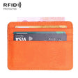 KT1002 RFID Function Lizard Pattern Bank Card Holder PU Business Card Case(Orange) - Antimagnetic RFID Package by PMC TechLife | Online Shopping South Africa | PMC TechLife | Buy Now Pay Later Mobicred