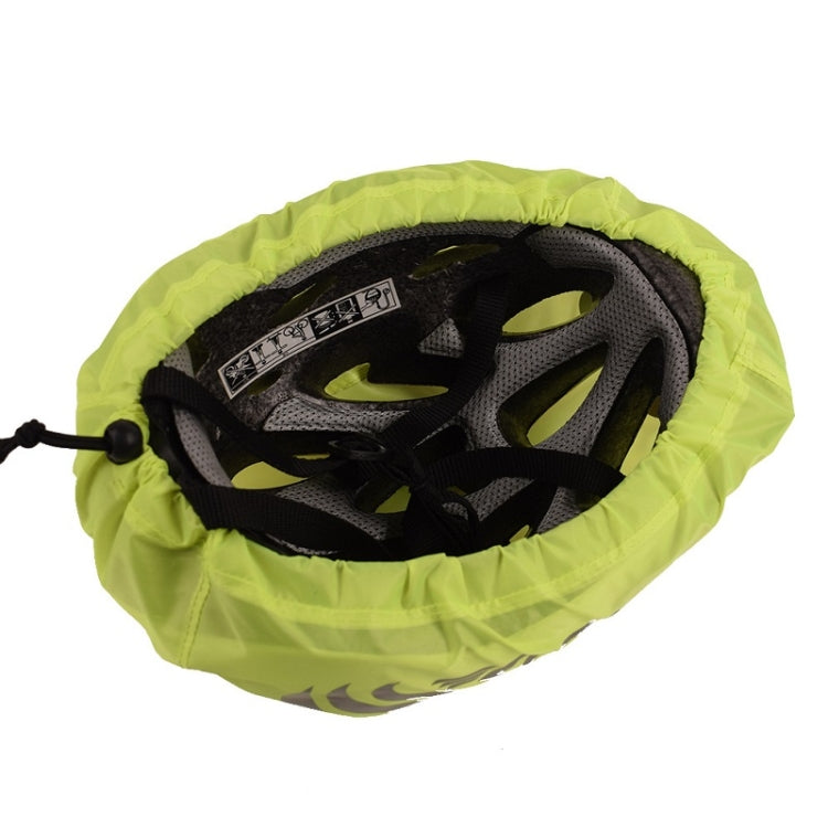 2 PCS Cycling Helmet Rain Cover Outdoor Reflective Safety Helmet Cover, Size: Free Size(Fluorescent Green (Style 1)) - free shipping - PMC TechLife - Order now!