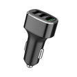 Three USB Ports Car Fast Charging Charger For Huawei/For OPPO/VIVO/OnePlus And Other Flash Charging, Model: GT780 Gray - Car Charger by PMC TechLife | Online Shopping South Africa | PMC TechLife