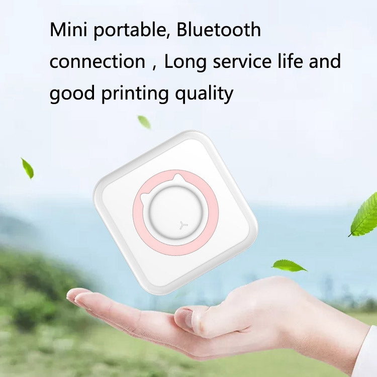 Convenient Pocket Mini Printer Student Wrong Question Thermal Bluetooth Mobile Phone Photo Data Note Printer(Blue) - Printer by PMC Jewellery | Online Shopping South Africa | PMC Jewellery | Buy Now Pay Later Mobicred