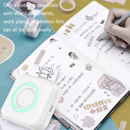 Convenient Pocket Mini Printer Student Wrong Question Thermal Bluetooth Mobile Phone Photo Data Note Printer(Blue) - Printer by PMC Jewellery | Online Shopping South Africa | PMC Jewellery | Buy Now Pay Later Mobicred