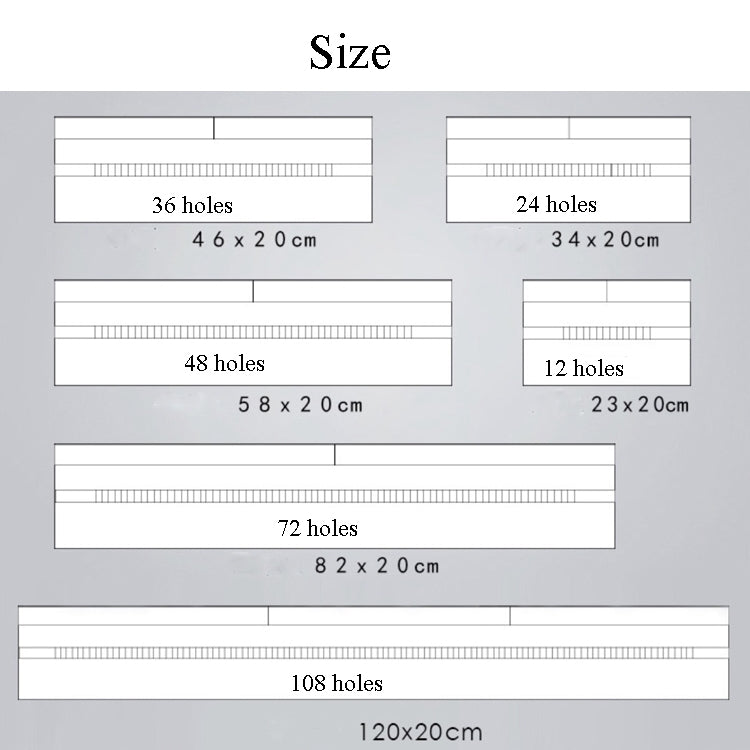 48  Holes Pure Black Handmade Canvas Roll Pen Bag Large Capacity Boy And Girl Sketch Color Pencil Curtain