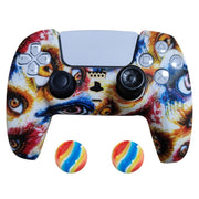 2 PCS PS5 Gamepad Silicone Protective Cover(22+ Hats)