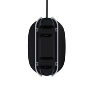 SPARKFOX W20P508 Dual Charger With Contacts Wireless Handle Charger For PS5, Style: Charger+Data Cable+Charging Plug