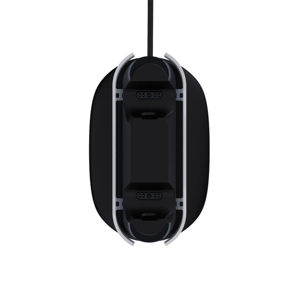 SPARKFOX W20P508 Dual Charger With Contacts Wireless Handle Charger For PS5, Style: Charger+Data Cable+Charging Plug