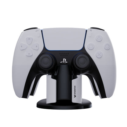 SPARKFOX W20P508 Dual Charger With Contacts Wireless Handle Charger For PS5, Style: Charger+Data Cable - Charger & Power by SPARKFOX | Online Shopping South Africa | PMC Jewellery | Buy Now Pay Later Mobicred