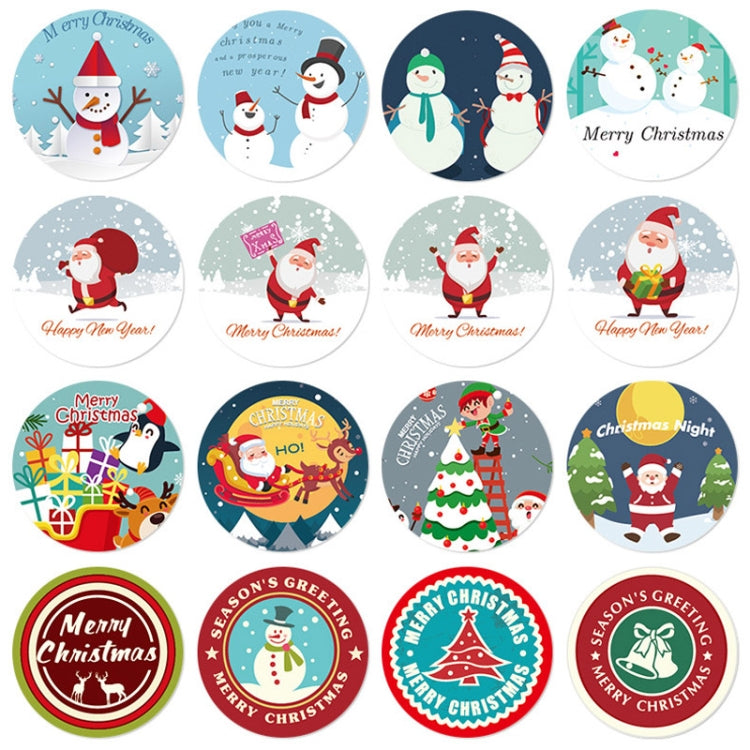 Christmas Gift Sticker Decoration Label Sealing Sticker(HA134) - Christmas Stickers by PMC TechLife | Online Shopping South Africa | PMC TechLife | Buy Now Pay Later Mobicred