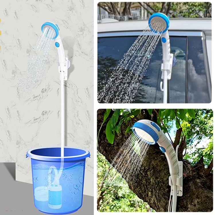 LLT-ES01 Electric Pet Shower Outdoor Camping Bath Device, Style: Standard (Sky Blue) - Shower Head by PMC TechLife | Online Shopping South Africa | PMC TechLife