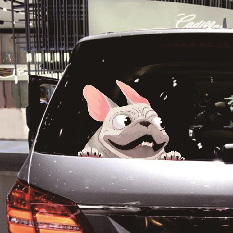3 PCS D-840 Three-Dimensional Personalized Graphic Car Sticker Puppy Cartoon Colorful Vinyl Decals For Car Windows(A) - Decorative Sticker by PMC TechLife | Online Shopping South Africa | PMC TechLife