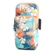 2 PCS B031 Running Mobile Phone Sports Arm Bag Outdoor Sports Fitness Mobile Phone Bag Wrist Bag(Gray Large)