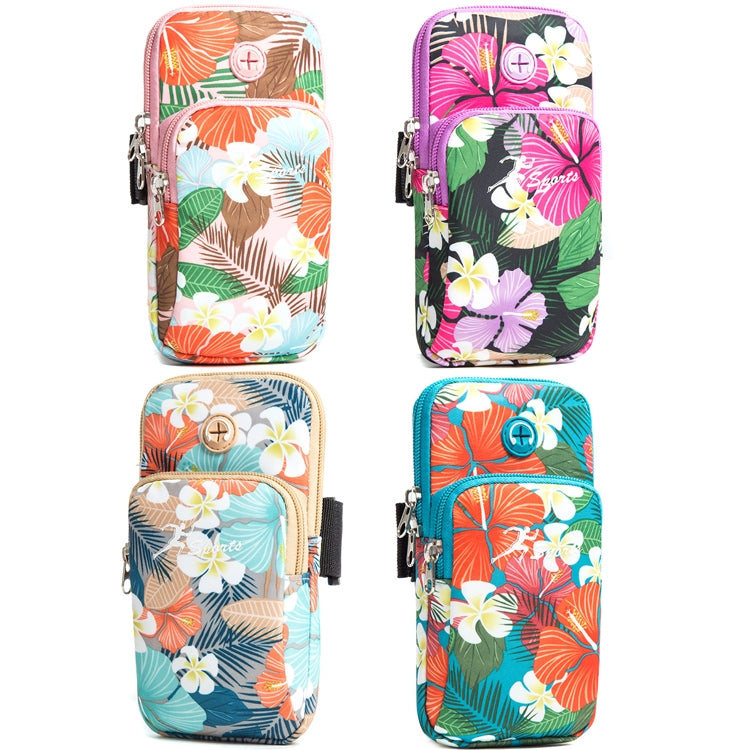 2 PCS B031 Running Mobile Phone Sports Arm Bag Outdoor Sports Fitness Mobile Phone Bag Wrist Bag(Gray Large) - 5.5~6.5 inch by PMC Jewellery | Online Shopping South Africa | PMC Jewellery | Buy Now Pay Later Mobicred