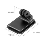 Upgraded Version Helmet Base Adapter Fixed Mount Hunting CS NVG Bracket for GoPro Hero11 Black / HERO10 Black /9 Black /8 Black /7 /6 /5 /5 Session /4 Session /4 /3+ /3 /2 /1, DJI Osmo Action and Other Action Cameras