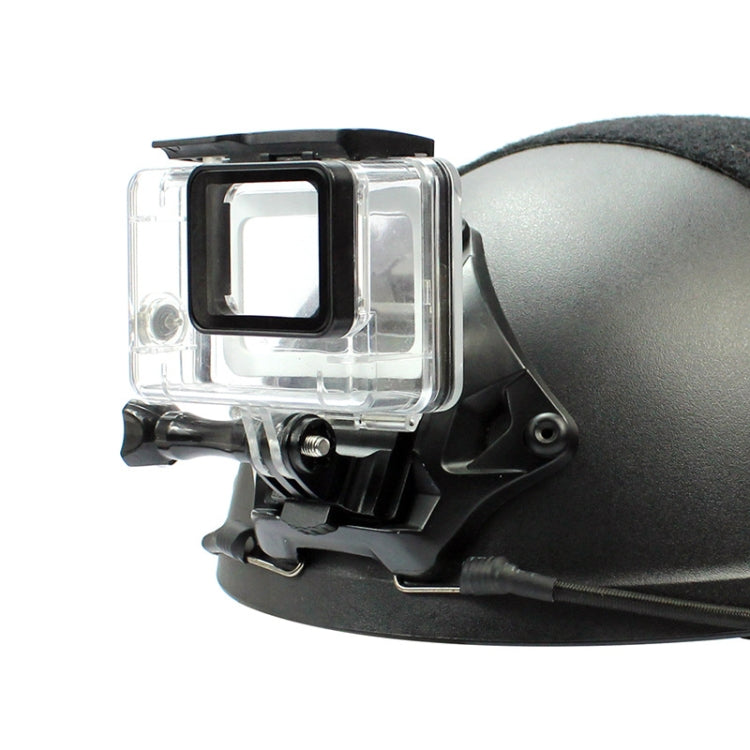 Upgraded Version Helmet Base Adapter Fixed Mount Hunting CS NVG Bracket for GoPro Hero11 Black / HERO10 Black /9 Black /8 Black /7 /6 /5 /5 Session /4 Session /4 /3+ /3 /2 /1, DJI Osmo Action and Other Action Cameras