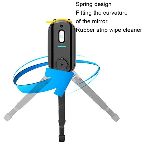 ARP005 Motorcycle Universal Safety Helmet Wiper IP5 Water-resistant USB Wiper