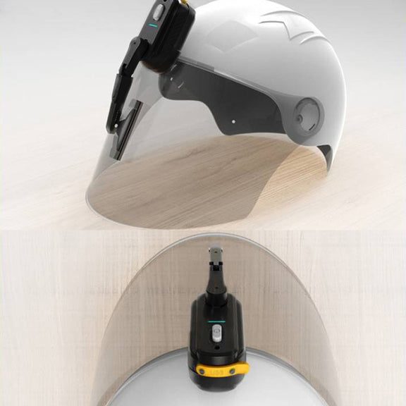ARP005 Motorcycle Universal Safety Helmet Wiper IP5 Water-resistant USB Wiper