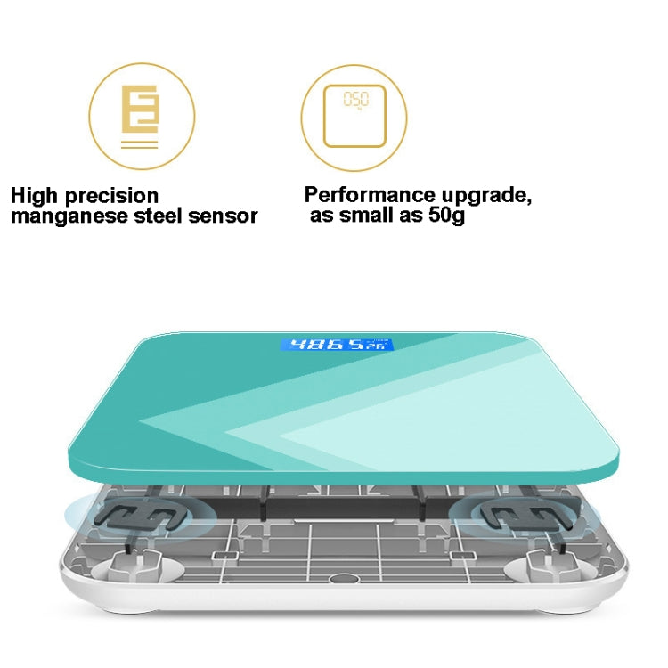Battery 28cm Smart Electronic Scales Weight Scales Household Body Scales( Light Green) - free shipping - PMC TechLife - Order now!