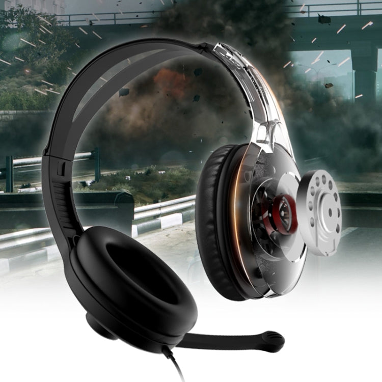 Edifier K800 Desktop Computer Gaming Headset with Microphone, Cable Length: 2m, Style:Single Hole - free shipping - PMC Jewellery - Order now!