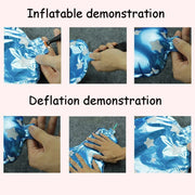 10 PCS Space Aluminum Film Balloon Children Decorate Birthday Party Decoration Balloons,Style: Space Rocket