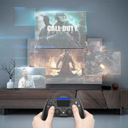 Bluetooth Wireless Six-Axis Programmable Dual-Vibration Gamepad For PS4(Red)