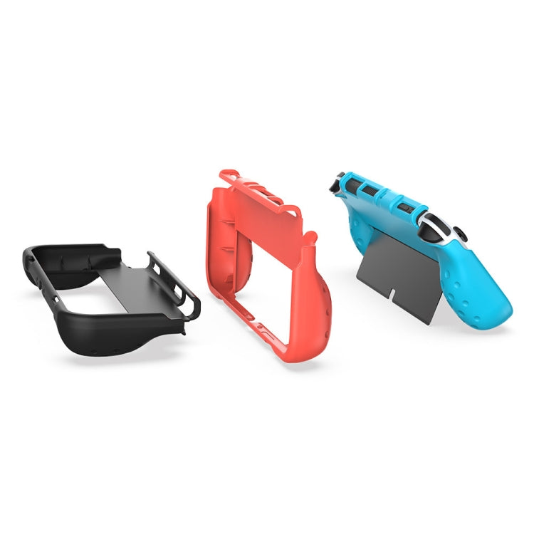 DOBE TNS-1142 Anti-Slip Anti-Fall Game Console Soft Shell Protective Cover For Nintendo Switch OLED(Red) - Cases by DOBE | Online Shopping South Africa | PMC Jewellery | Buy Now Pay Later Mobicred