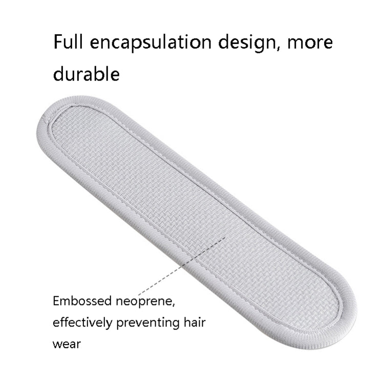 10 PCS G12S Headset Earphone Protection Cover Neoprene Head Beam Protection Pad(Large-Coffee)