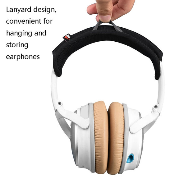 10 PCS G12S Headset Earphone Protection Cover Neoprene Head Beam Protection Pad(Large-Coffee)