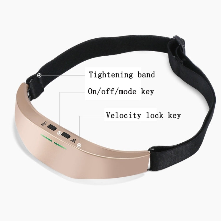 Head Massager Wireless Micro Current Intelligent EMS Sleeper(Gold) - Massage & Relaxation by PMC TechLife | Online Shopping South Africa | PMC TechLife