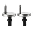 1 Pair 3903 Zinc Alloy Toilet Seat Hinge Installation Nut Quick Release Installation Screw(Toilet Cover Accessories) - Toilet Accessories by PMC TechLife | Online Shopping South Africa | PMC TechLife