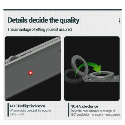 ANENG  DM3004 Handheld Metal Detector High-Precision Sensitivity Station Airport Detection Scanning Detector Without  Battery - Metal Detector by ANENG | Online Shopping South Africa | PMC Jewellery | Buy Now Pay Later Mobicred