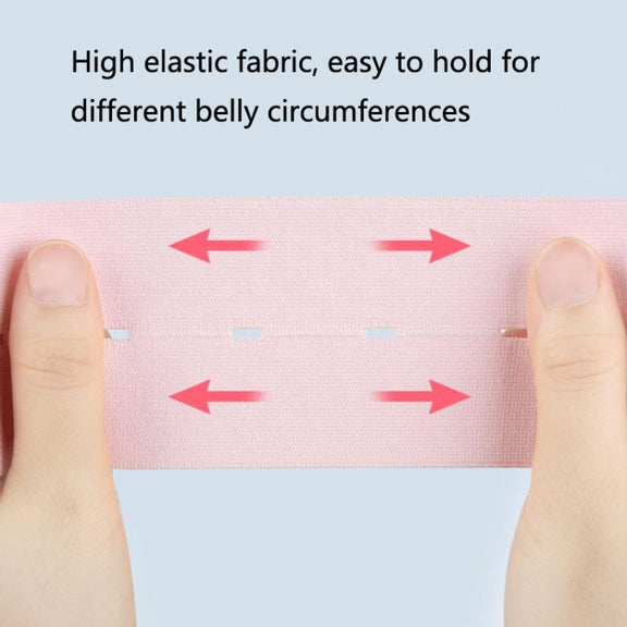 TH20150808 Fetal Monitoring Belt Widened Pregnant Women Check-up Adjustable Buttonhole Elastic Strap Monitoring Belt, Size: 6x130cm(Pink)