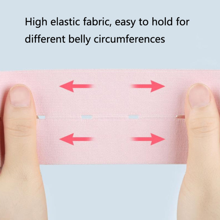 TH20150808 Fetal Monitoring Belt Widened Pregnant Women Check-up Adjustable Buttonhole Elastic Strap Monitoring Belt, Size: 6x130cm(Pink)
