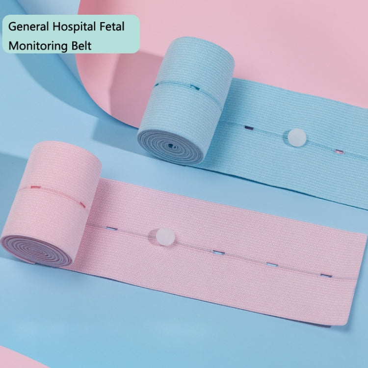 TH20150808 Fetal Monitoring Belt Widened Pregnant Women Check-up Adjustable Buttonhole Elastic Strap Monitoring Belt, Size: 6x130cm(Pink)