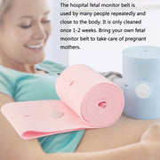 TH20150808 Fetal Monitoring Belt Widened Pregnant Women Check-up Adjustable Buttonhole Elastic Strap Monitoring Belt, Size: 6x130cm(Pink)
