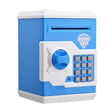 Password Safe Deposit Box Children Automatic Savings ATM Machine Toy, Colour: White Blue - free shipping - PMC TechLife - Order now!