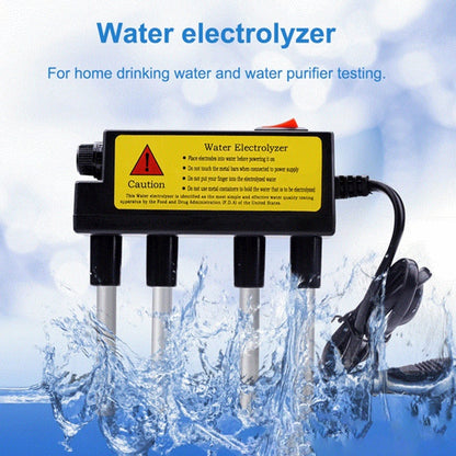 2 PCS Household Electrolyzer Test Electrolysis Water Tools Water Purity Level Meter PH Testing Tool Water Quality Tester(EU Plug) - Air & Water Quality Tester by PMC Jewellery | Online Shopping South Africa | PMC Jewellery | Buy Now Pay Later Mobicred